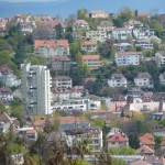 View across the bowl of Stuttgart