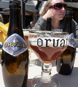 Orval Beer in Chalice