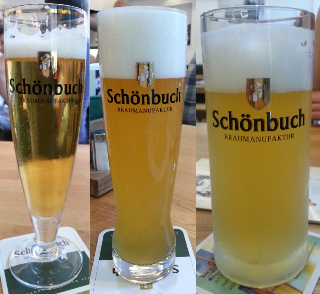 Schönbuch Pils, Hefeweizen, Naturtrüb