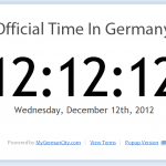 December 12, 2012 12:12:12