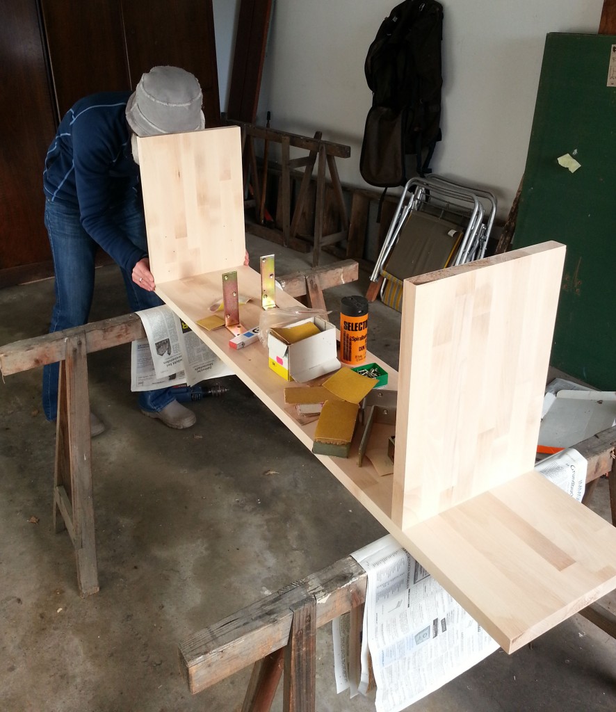 Making the bench